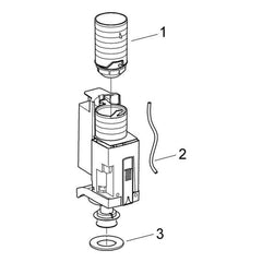 Onderdelentekening Grohe Bodemklep met overloop