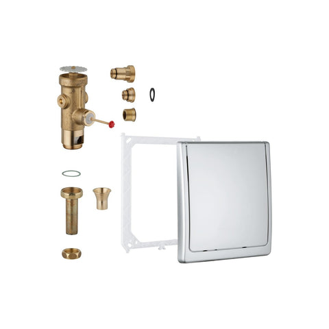 Grohe Dal wc-drukspoeler 3/4" inbouw