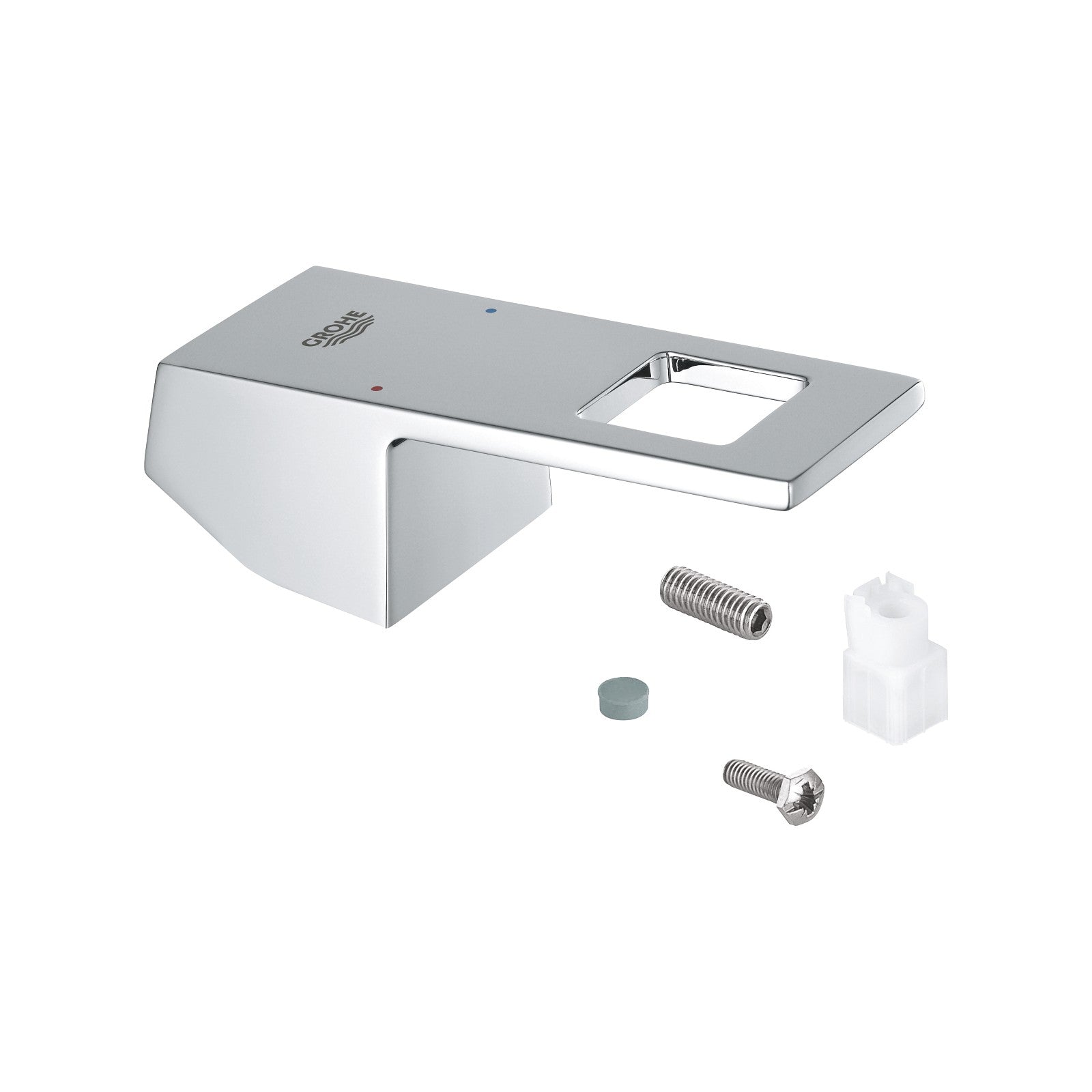 Grohe hendel voor Eurocube wastafel- en bidetkraan chroom