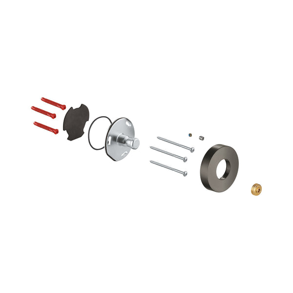 Grohe glijstanghouder voor douchesysteem Brushed Hard Graphite