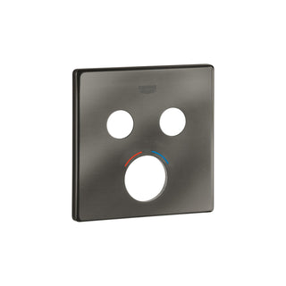 Grohe rozet vierkant voor SmartControl met 2 ventielen Brushed Hard Graphite
