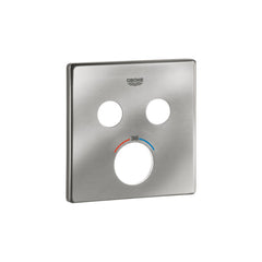 Grohe rozet vierkant voor SmartControl met 2 ventielen Supersteel