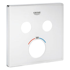 Grohe vierkante rozet voor Grohtherm SmartControl met 2 drukknoppen