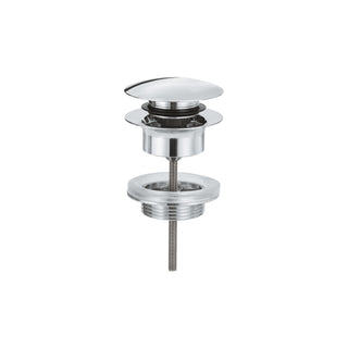 Grohe afvoergarnituur push open chroom