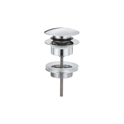 Grohe afvoergarnituur push open chroom