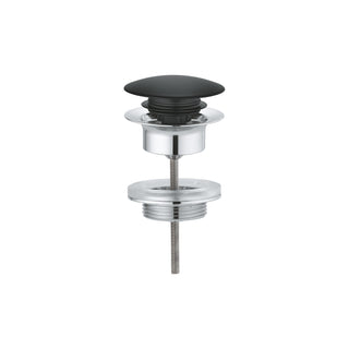 Grohe afvoergarnituur push-open voor Ondus wastafel Velvet Black