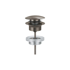 Grohe afvoergarnituur push-open voor wastafel Satin Graphite