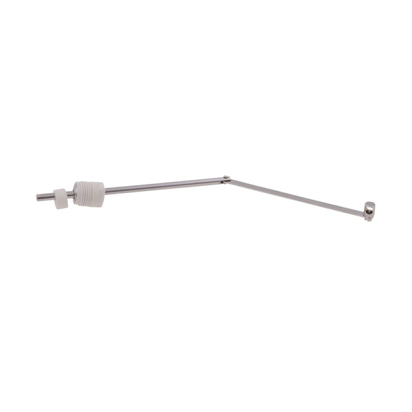FM Mattsson trekstang met scharnier, verlengd model, voor trekstang Ø 5 mm, chroom 25291600
