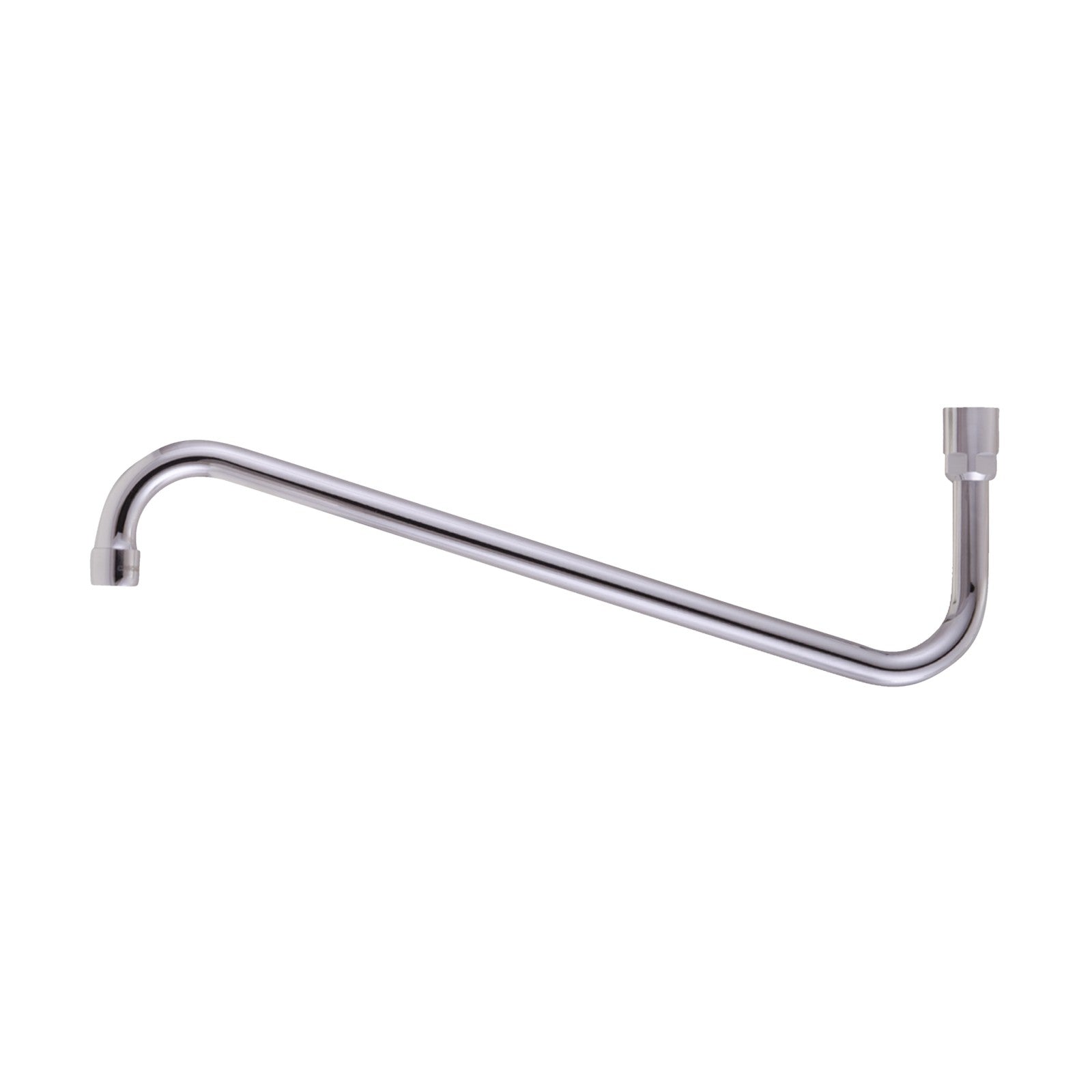 FM Mattsson draaibare uitloop voor bad- en spoelkranen L=400 mm, H=95 mm, chroom 28104000