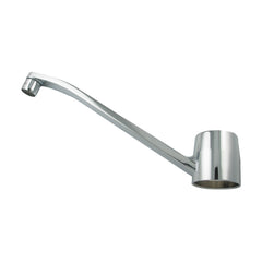 FM Mattsson draaibare uitloop 250 mm met perlator en stopschroef voor Verde kranen, chroom 37652459
