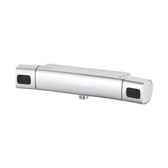 FM Mattsson Siljan douchethermostaat, drukgebalanceerd, aansluiting onder, hartmaat 150 mm, chroom