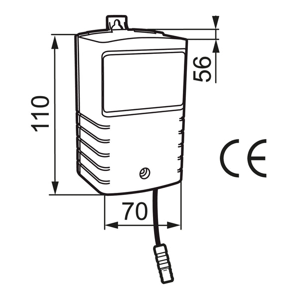 FM Mattsson Tronic transformator 12 V DC, 7 W, IP45, voor max. 10 kranen S600128
