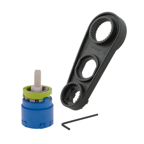 FM Mattsson keramische cartouche ESS Ø40 mm met koude start en servicetool S600273