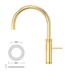 Quooker Fusion 3-in-1 Kokendwaterkraan Mengkraan Keukenkraan