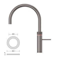 Quooker Fusion 3-in-1 Kokendwaterkraan Mengkraan Keukenkraan