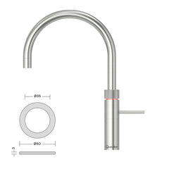 Quooker Fusion 3-in-1 Kokendwaterkraan Mengkraan Keukenkraan