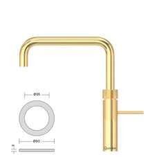 Quooker Fusion 3-in-1 Kokendwaterkraan Mengkraan Keukenkraan