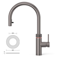 Quooker Flex Alles-in-één kokendwaterkraan met uittrekbare slang