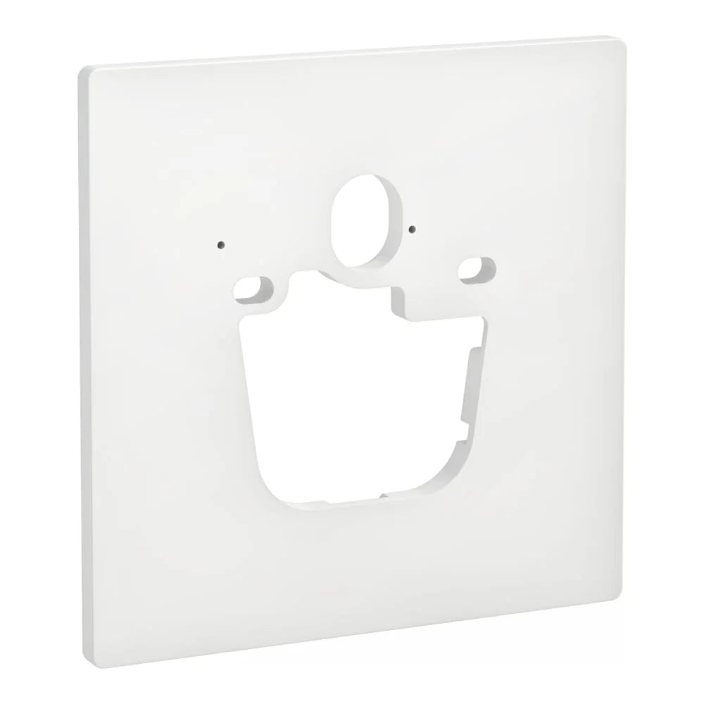 LAUFEN Cleanet Riva Adapterplaat voor douche-wc-installatie met aansluitingen meer dan 9 cm buiten het midden Wit Art. H8946900000001