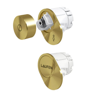 LAUFEN Cleanet Riva losse knop controller en zij-element Goud Gepolijst Art. H8956981640001