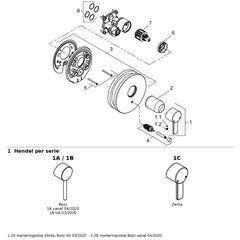 Onderdelentekening Kludi KLO650A-88011