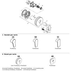 Onderdelentekening Kludi KLO650B-88011