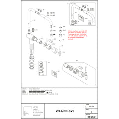 Vola Onderdelen KV1 (2e generatie) van 1991-1997