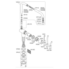 VOLA KV1 Keukenmengkraan (5e generatie, na 2016)