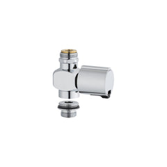 Mora afsluiter (on/off valve) voor Mora Term en Mora Mix spoelkranen, compleet, chroom 129206.AE