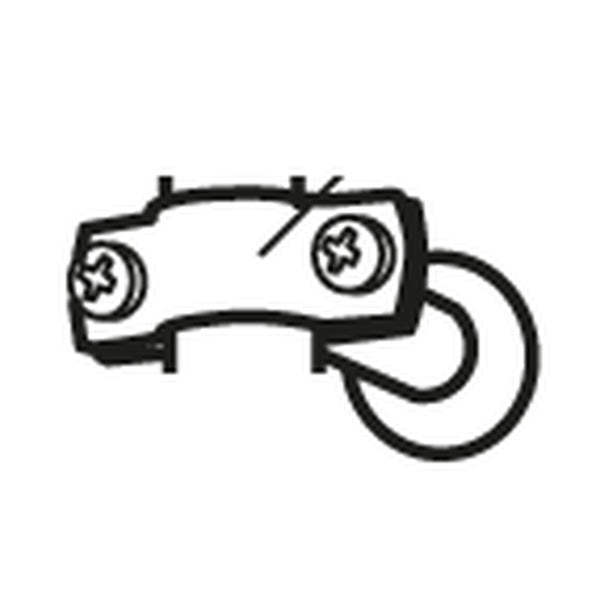 Mora glijstangclip voor Mora Classic glijstang 130550.AE