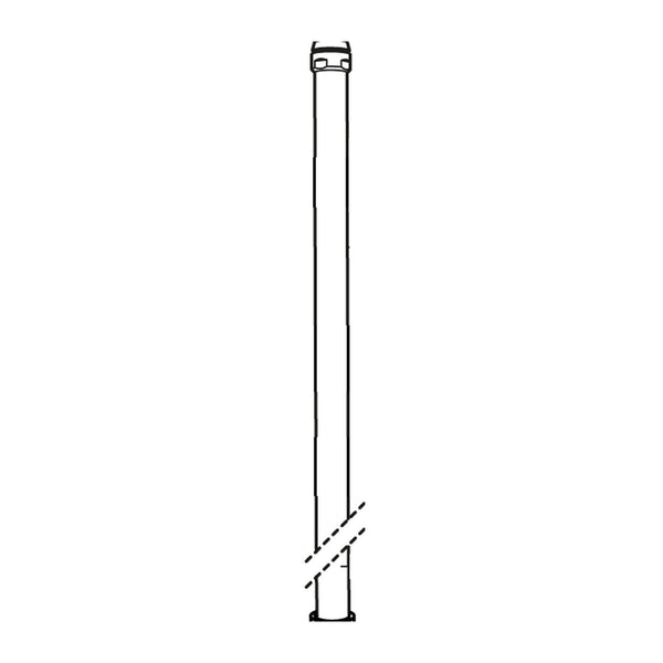 Mora onderstang 1230 mm voor Mora Cera/Marena glijstang 702001 (vóór 2010) 139895