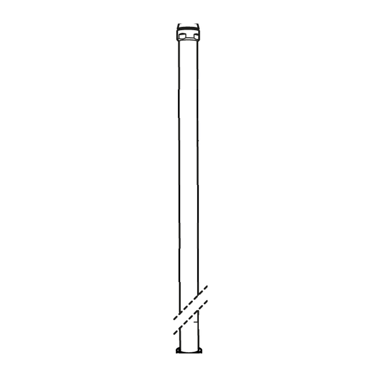Mora onderste glijstangdeel L=1430 mm voor Mora Cera/Mora Marena glijstang 702004 139896