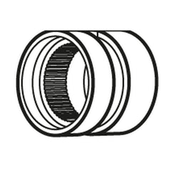 Mora aanslagring voor de aan/uit-greep van Mora Rexx thermostaatkranen 209512.AE