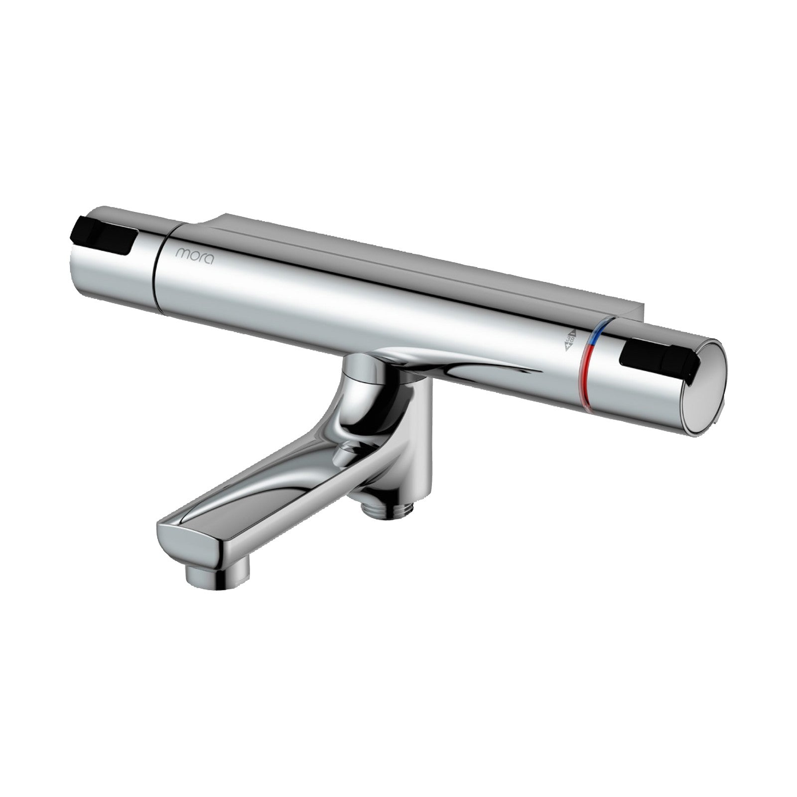 Mora Cera T4 badthermostaat met draaibare uitloop, hartmaat 160 mm, chroom
