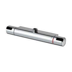Mora Cera T4 douchethermostaat met douche-aansluiting boven, incl. S-koppelingen, chroom