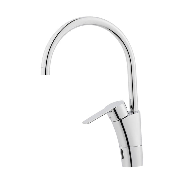 Mora Cera Duo keukenkraan met sensor, batterijvoeding, chroom
