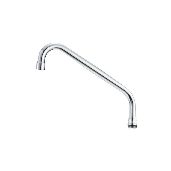Mora draaibare uitloop 360°, L=250 mm, H=128 mm, chroom 309000.AE
