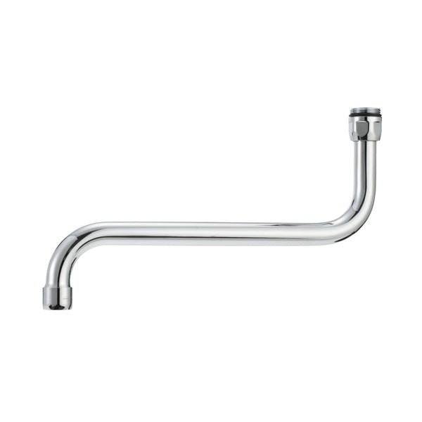 Mora draaibare uitloop M26x1,5, lengte 330 mm, chroom 309034.AE