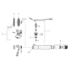 Mora O-ring 40 x 10,0 mm EPDM voor zelfsluitende handdouche 319049.AE