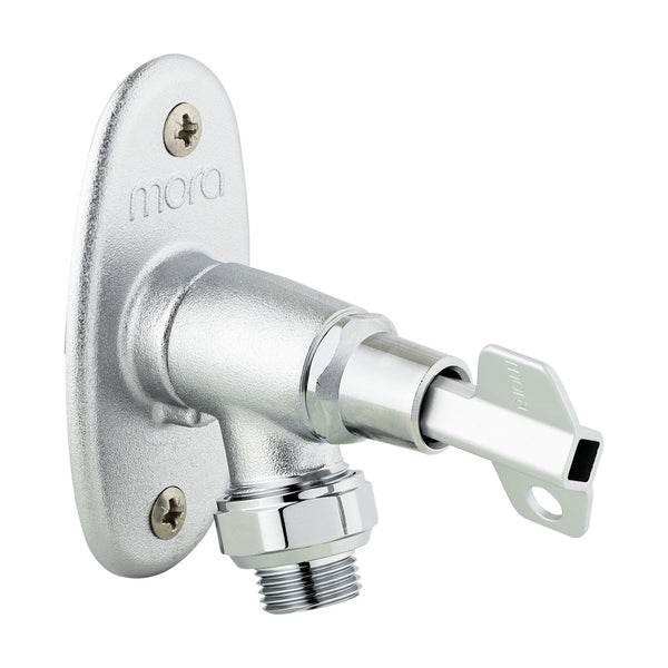 Mora Garden II buitenkraan met vorstbestendige terugstroombeveiliging, muurdikte max. 300 mm