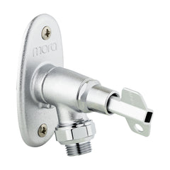 Mora Garden II buitenkraan met vorstbestendige terugstroombeveiliging, muurdikte max. 400 mm