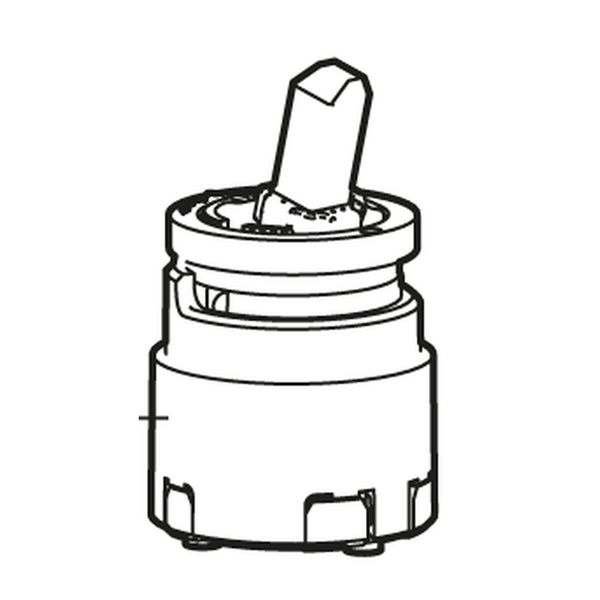 Mora keramische cartouche Turbo met servicetool voor MMIX en Mora One mengkranen 409405.AE