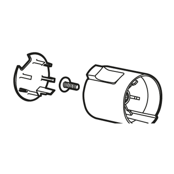 Mora aan/uit-greep compleet voor Mora Cera T4 thermostaatkranen (vanaf 2013), chroom 409653.AA