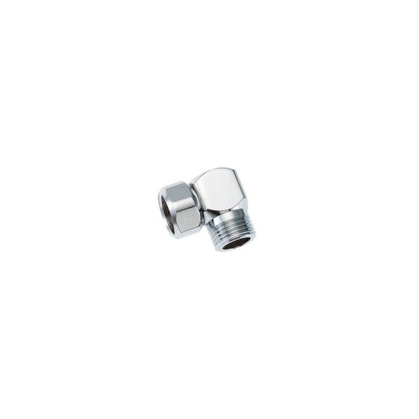 Mora haakse koppeling met wartel G½ binnendraad x G½ buitendraad, ruw verchroomd 630471.AE