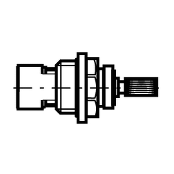 Mora Eco aan/uit-bovendeel 180° RS voor Mora Cera thermostaatkranen (1995–2012) 709939.AE