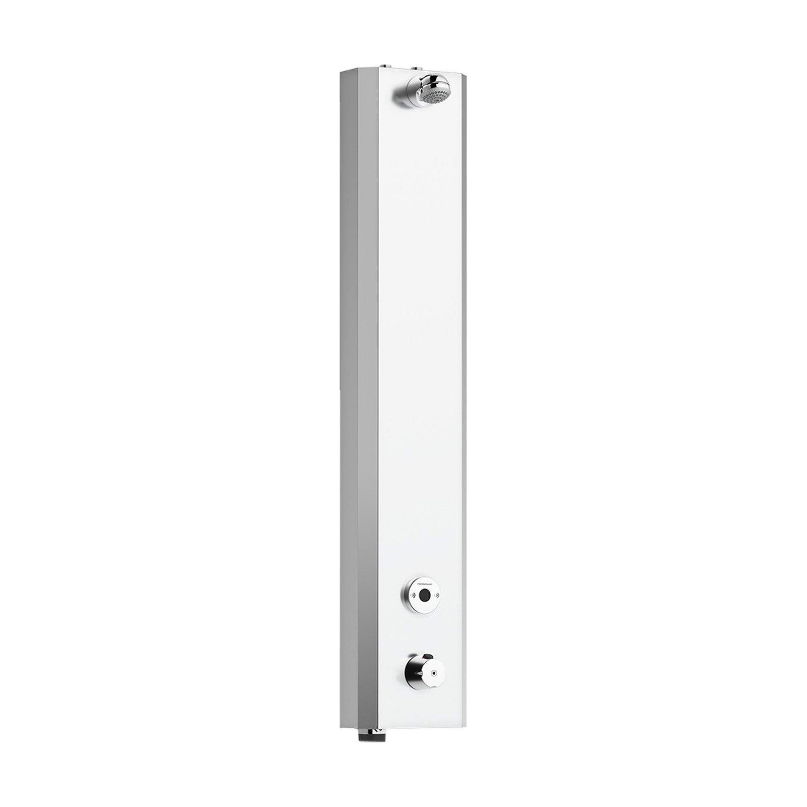 Mora Tronic WMS douchepaneel thermostatisch, netvoeding, aansluiting boven G1/2