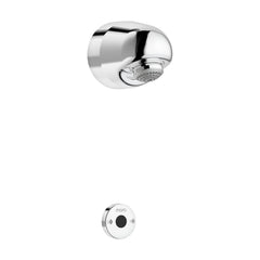 Mora Tronic Compact WMS douche thermostatisch, netvoeding, aansluiting achter PEX 16, verlengkabel 1