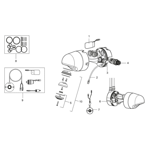 Mora O-ringset voor Mora Tronic Compact 729426.AE