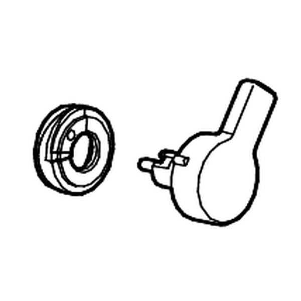 Mora greep voor MMIX Tronic WMS wastafelkranen, chroom 729456.AE