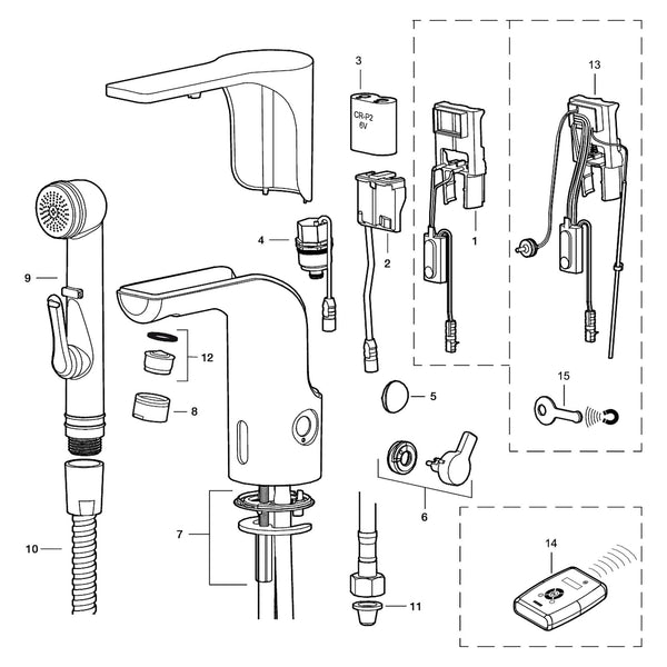 Mora afdekplug voor Mora MMIX tronic sensorkranen 729457.AE